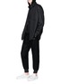 Figure View - Click To Enlarge - Y-3 - Tapered leg twill jogging pants