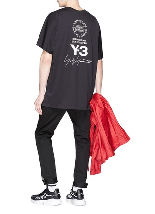 Figure View - Click To Enlarge - Y-3 - Logo print T-shirt