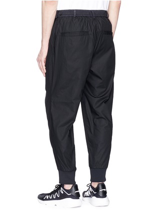 Back View - Click To Enlarge - Y-3 - Wrap poplin pants