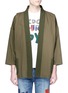 Main View - Click To Enlarge - FDMTL - Ripstop kimono coat