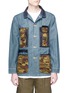Main View - Click To Enlarge - FDMTL - x master-piece camouflage print pocket denim jacket