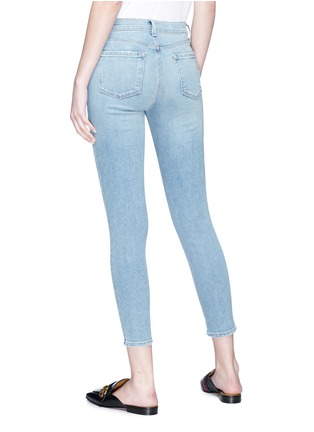 Back View - Click To Enlarge - J BRAND - 'Capri' ripped skinny jeans