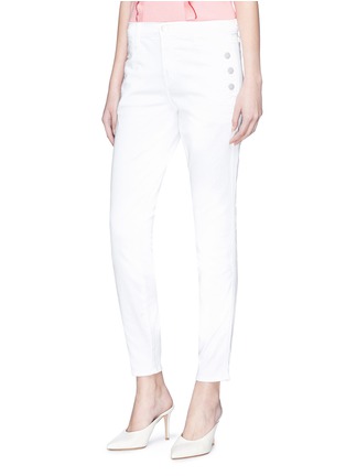 Front View - Click To Enlarge - J BRAND - Button pocket skinny jeans