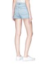Back View - Click To Enlarge - J BRAND - Low rise cutoff denim shorts