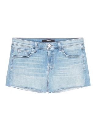 Main View - Click To Enlarge - J BRAND - Low rise cutoff denim shorts
