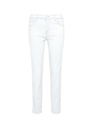 Main View - Click To Enlarge - J BRAND - 'Johnny' cropped boyfriend jeans