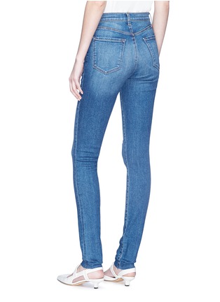 Back View - Click To Enlarge - J BRAND - 'Carolina' high rise skinny jeans