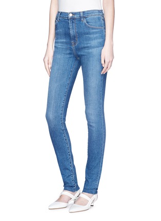 Front View - Click To Enlarge - J BRAND - 'Carolina' high rise skinny jeans