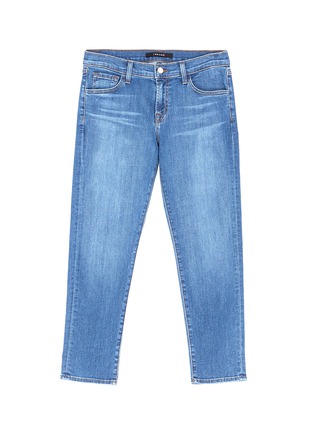 Main View - Click To Enlarge - J BRAND - 'Sadey' cropped straight leg jeans