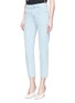 Front View - Click To Enlarge - J BRAND - 'Ruby' slim fit cropped jeans