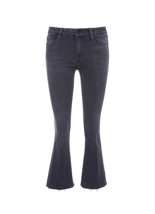 Main View - Click To Enlarge - FRAME - LE CROP MINI BOOT' CROPPED FLARED JEANS