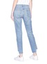Back View - Click To Enlarge - FRAME - 'Le Boy' asymmetric cuff jeans