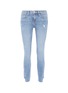 Main View - Click To Enlarge - FRAME - 'Le Boy' asymmetric cuff jeans