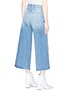 Back View - Click To Enlarge - FRAME - 'Palazzo' wide leg jeans