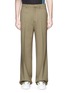 Main View - Click To Enlarge - LANVIN - Pintuck wide leg twill pants