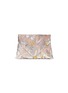 Main View - Click To Enlarge - DRIES VAN NOTEN - Floral embroidered velvet envelope clutch