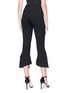 Back View - Click To Enlarge - 72723 - Layered cuff cropped pants