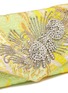 Detail View - Click To Enlarge - DRIES VAN NOTEN - Embellished floral jacquard envelope clutch