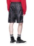 Back View - Click To Enlarge - PUBLIC SCHOOL - 'Youth' slogan print shorts