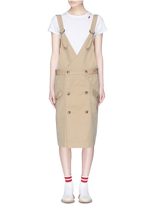 Main View - Click To Enlarge - BASSIKE - Drill trench dress
