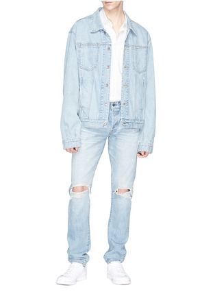 Figure View - Click To Enlarge - SIMON MILLER - 'Chama' washed denim jacket