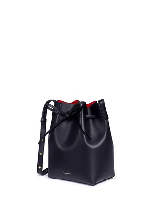 Detail View - Click To Enlarge - MANSUR GAVRIEL - 'Mini' leather bucket bag