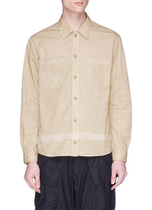 Main View - Click To Enlarge - 10090 - Washed military shirt