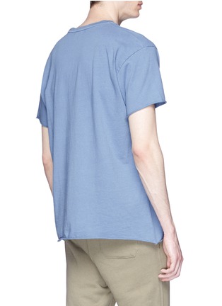 Back View - Click To Enlarge - 10090 - Rolled hem T-shirt