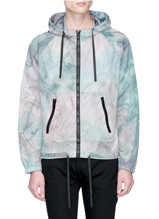 Main View - Click To Enlarge - 10090 - Tie-dye hooded jacket