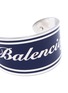 Detail View - Click To Enlarge - BALENCIAGA - Logo badge enamelled cuff