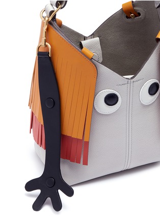 Detail View - Click To Enlarge - ANYA HINDMARCH - 'Mini Build a Bag Creature' in leather