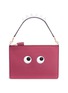 Main View - Click To Enlarge - ANYA HINDMARCH - 'Eyes' large leather zip top pouch