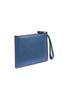 Detail View - Click To Enlarge - ANYA HINDMARCH - 'Eyes' embossed leather zip pouch