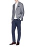 Figure View - Click To Enlarge - BOGLIOLI - Tapered leg pants