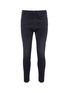 Main View - Click To Enlarge - R13 - 'Drop Black' slim fit jeans