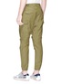 Back View - Click To Enlarge - R13 - 'Surplus Military' canvas cargo pants