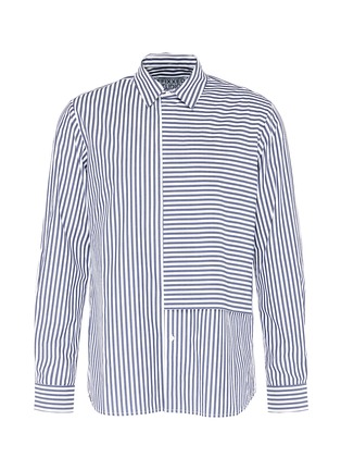 Main View - Click To Enlarge - FFIXXED STUDIOS - Mix stripe unisex shirt