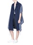 Figure View - Click To Enlarge - FFIXXED STUDIOS - Kimono poplin shirt
