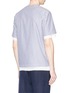Back View - Click To Enlarge - FFIXXED STUDIOS - Stripe poplin T-shirt