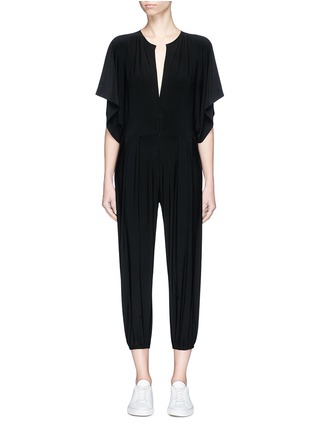 Main View - Click To Enlarge - NORMA KAMALI - 'Rectangle Jog' jumpsuit