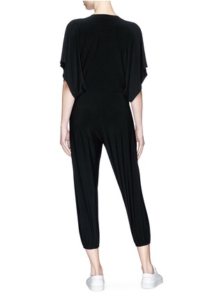 Figure View - Click To Enlarge - NORMA KAMALI - 'Rectangle Jog' jumpsuit