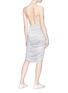 Figure View - Click To Enlarge - NORMA KAMALI - Ruched jersey halterneck dress
