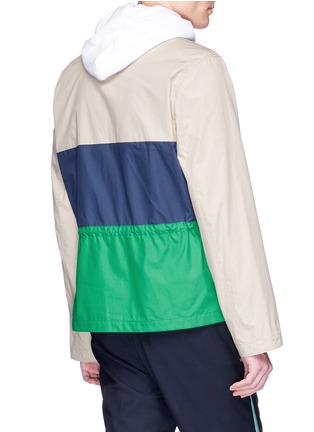 Back View - Click To Enlarge - KENZO - 'Hyper KENZO' colourblock shirt jacket