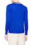 Back View - Click To Enlarge - KENZO - Logo embroidered colourblock sweater