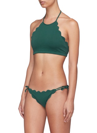 Figure View - Click To Enlarge - MARYSIA - 'Mott' scalloped bikini bottoms