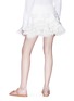 Back View - Click To Enlarge - ZIMMERMANN - 'Whitewave Doily' broderie anglaise mini skirt