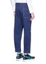 Back View - Click To Enlarge - VALENTINO GARAVANI - Patch pocket cropped chinos