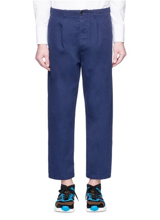 Main View - Click To Enlarge - VALENTINO GARAVANI - Patch pocket cropped chinos