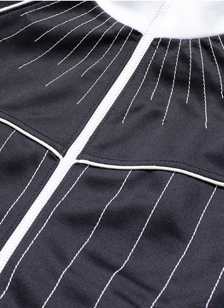 Detail View - Click To Enlarge - VALENTINO GARAVANI - Contrast stitch bomber jacket