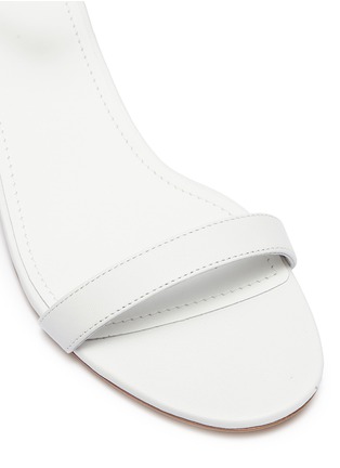 Detail View - Click To Enlarge - MANSUR GAVRIEL - Ankle strap leather sandals